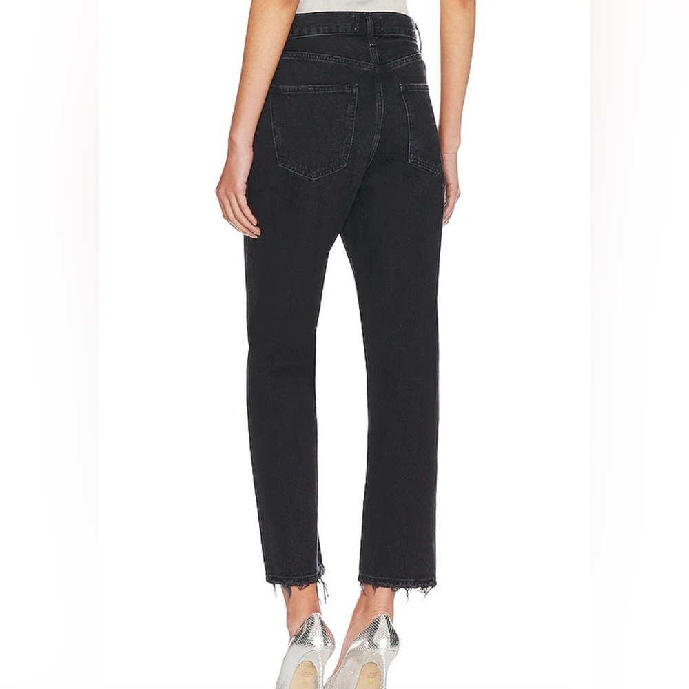 Agolde 90's Crop Jeans in Tar - Picture 2 of 6